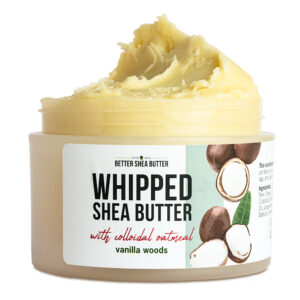 creamy shea butter whipped vanilla woods